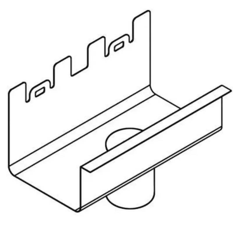 Ablaufstutzen – Ablauf halbrund 1