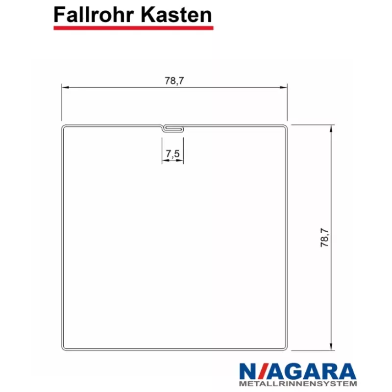 Fallrohr Kasten 2