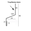 Querschnitt Tropfblech klein