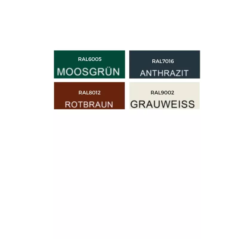 Zahnbleche für Trapezprofile colors